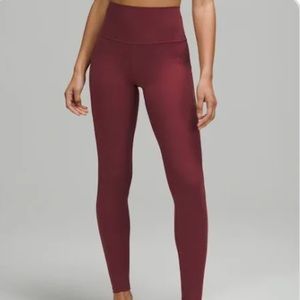 NWOT Lululemon High Rise Wundertrain Everlux Legging 25”